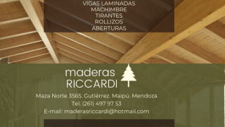 pergolas en mendoza MADERAS RICCARDI