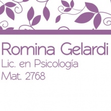 terapias para adultos en mendoza Lic. Romina Gelardi